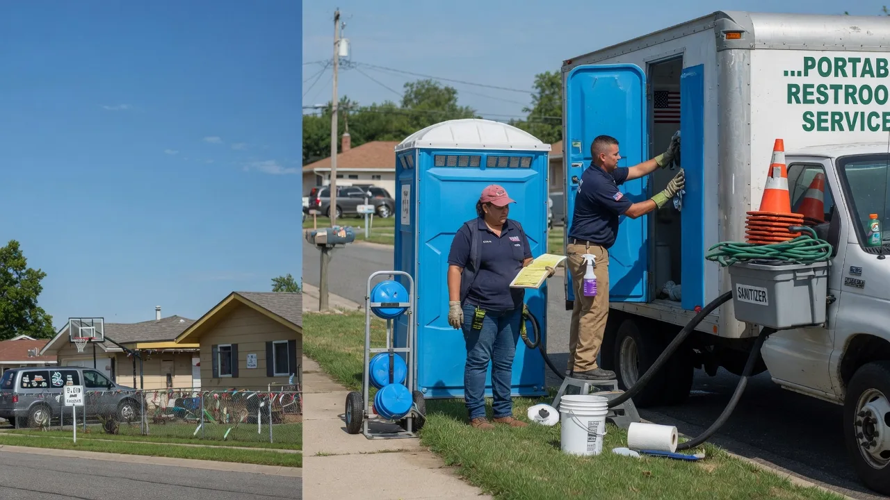 Portable Toilet Rental in Commerce, OK near me